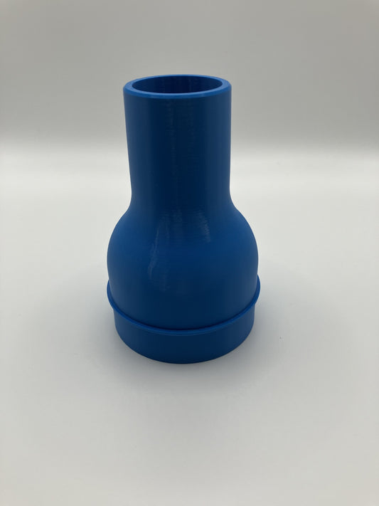 3D printed Vacuum hose adapter craftsman 2.5 - 1.5 inch / 63.5 - 38.1 mm