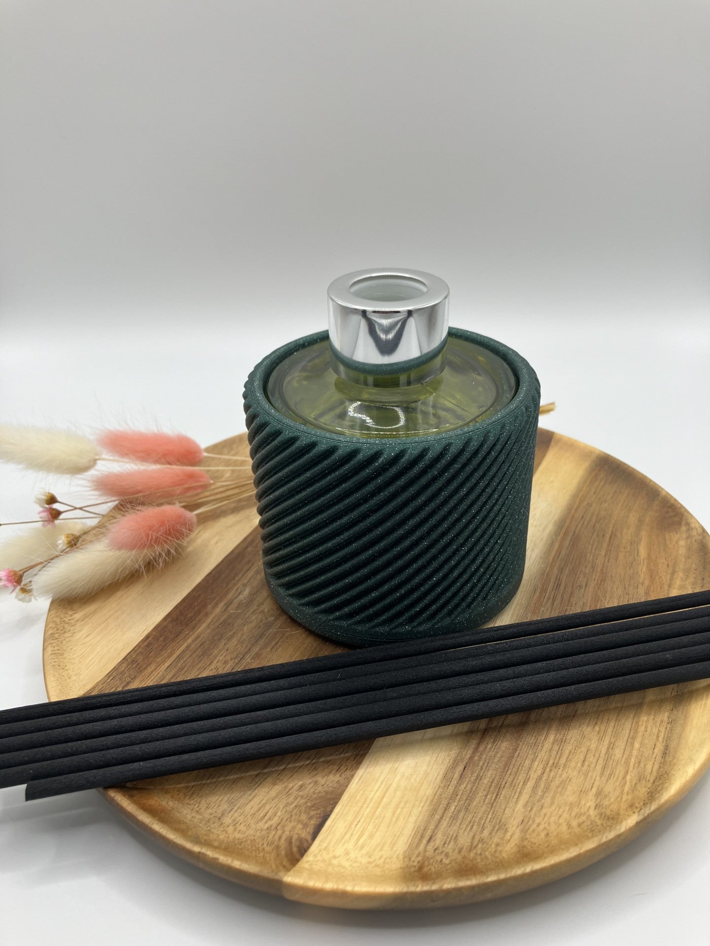 3d printed Reed Diffuser sleeve (Wave) for 100 ml bottle (Reeds & Bottle not included)