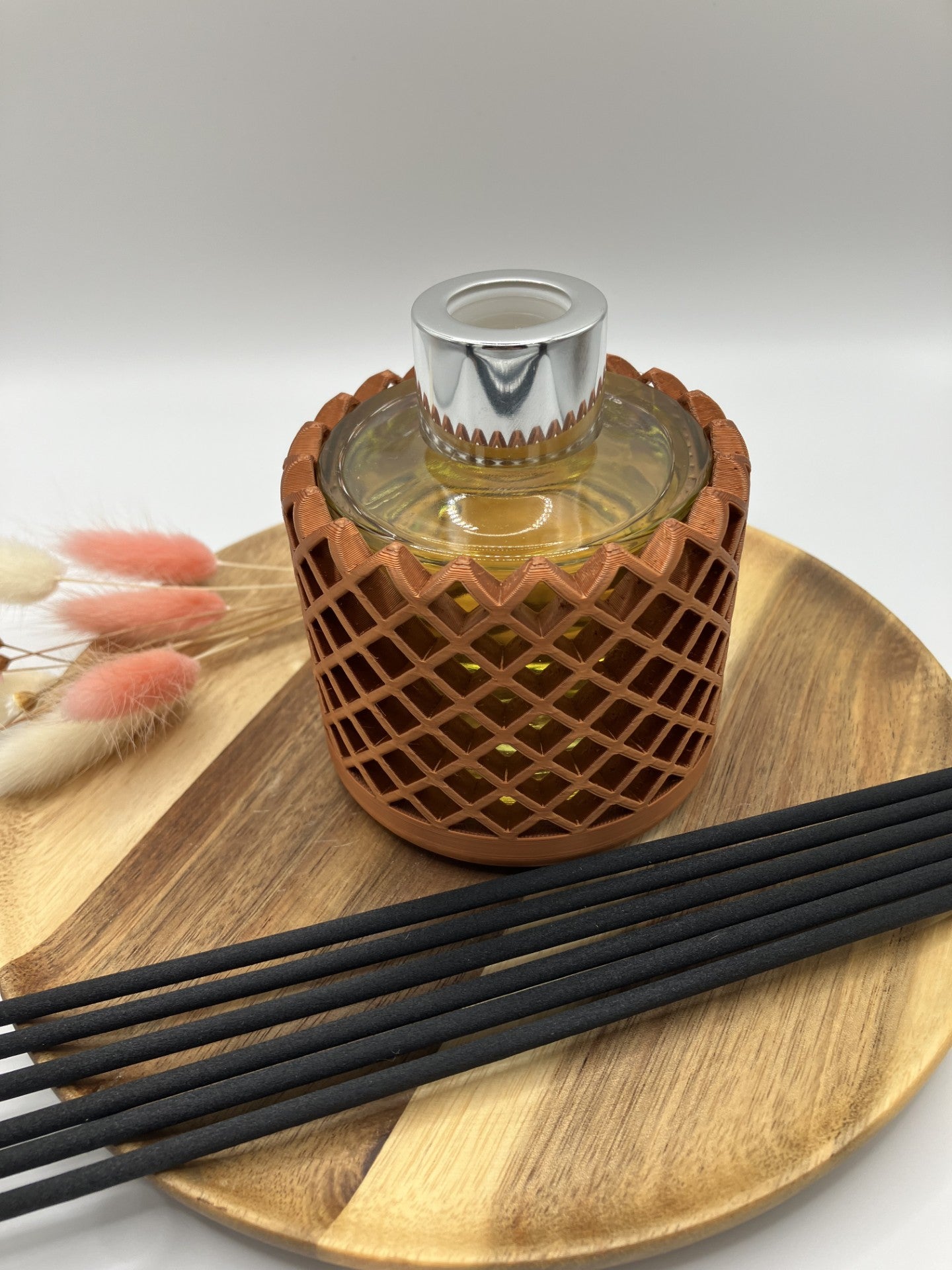 3d printed Reed Diffuser sleeve (Mesh) for 100 ml bottle (Bottle & Reeds not included)