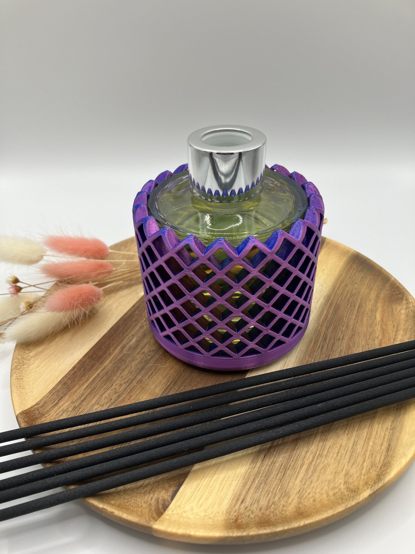 3d printed Reed Diffuser sleeve (Mesh) for 100 ml bottle (Bottle & Reeds not included)