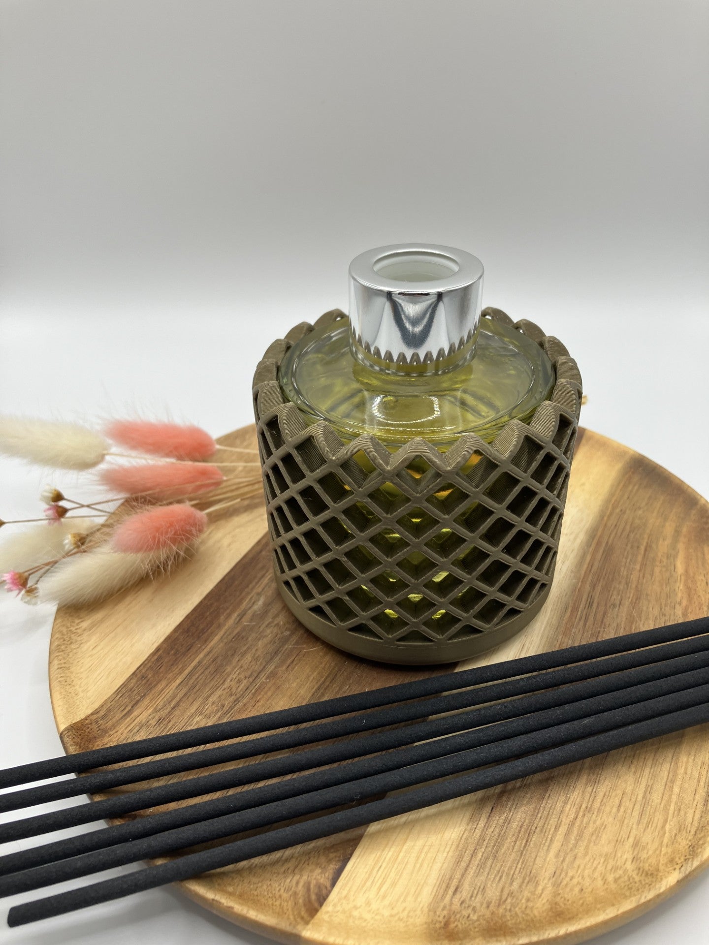 3d printed Reed Diffuser sleeve (Mesh) for 100 ml bottle (Bottle & Reeds not included)